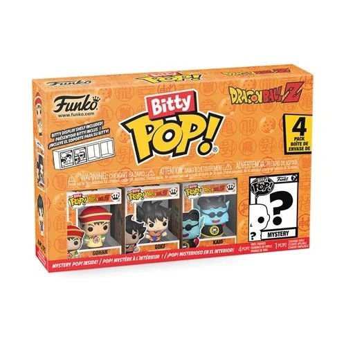 Funko Dragon Ball Z Bitty Pop! Mini-Figure 4-Pack - Select Set(s) - by Funko | Buy at ToyShnip