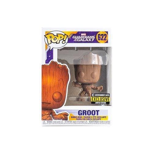 Funko Guardians of the Galaxy Groot Wood Deco Pop! Vinyl Figure - EE Exclusive - by Funko | Buy at ToyShnip