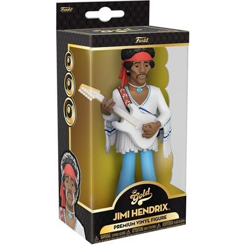 Funko Jimi Hendrix Woodstock 5-Inch Vinyl Gold Figure - by Funko | Buy at ToyShnip