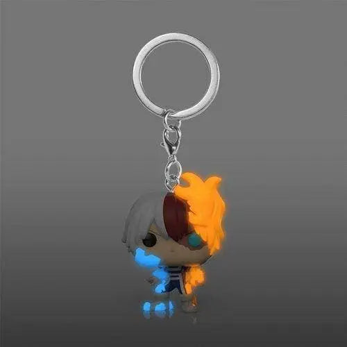 Funko My Hero Academia Shoto Todoroki GITD Pocket Pop! Key-chain - AAA Anime Exclusive - by Funko | Buy at ToyShnip