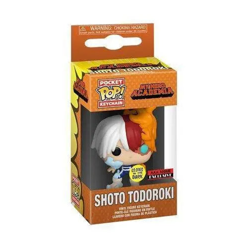Funko My Hero Academia Shoto Todoroki GITD Pocket Pop! Key-chain - AAA Anime Exclusive - by Funko | Buy at ToyShnip