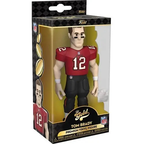 Funko NFL Buccaneers Tom Brady 5-Inch Vinyl Gold Figure - by Funko | Buy at ToyShnip