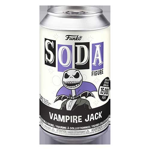 Funko Nightmare Before Christmas Vampire Jack Skellington Vinyl Soda Figure - Limited Edition - by Funko | Buy at ToyShnip