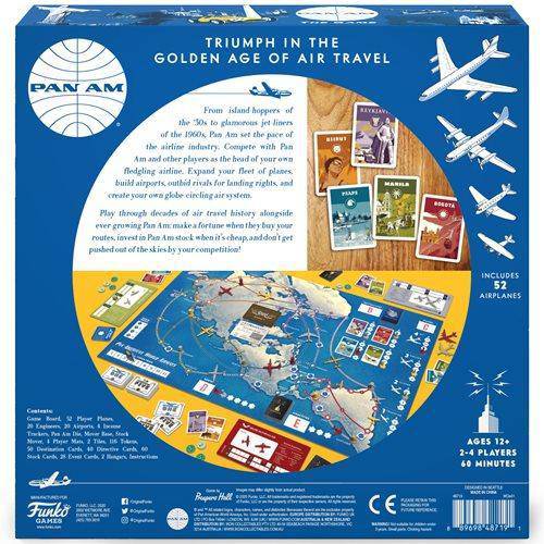 Funko Pan Am Strategy Board Game - by Funko | Buy at ToyShnip