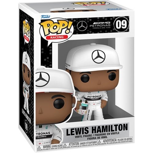 Funko Pop! 09 Racing - Mercedes-AMG Petronas Formula One Team Lewis Hamilton Vinyl Figure - by Funko | Buy at ToyShnip