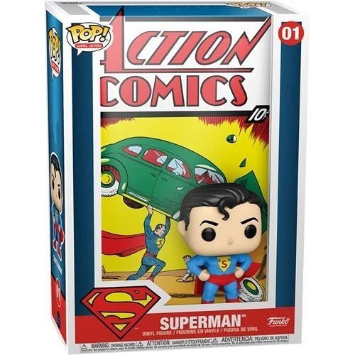 Funko Pop! 1 Superman Comic Cover Figure with Case - by Funko