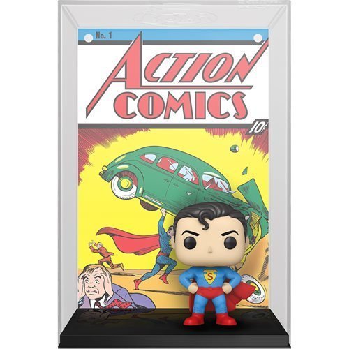 Funko Pop! 1 Superman Comic Cover Figure with Case - by Funko