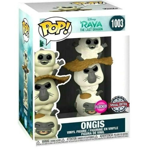 Funko Pop! 1003 Disney Raya and the Last Dragon Ongis Flocked Vinyl Figure - Special Edition - by Funko | Buy at ToyShnip