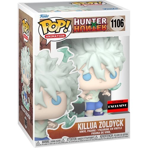 Funko Pop! 1106 Animation Hunter x Hunter - Killua Zoldyck Vinyl Figure - AAA Anime Exclusive - by Funko | Buy at ToyShnip