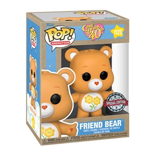 Funko Pop! 1123 Care Bears 40th Anniversary Friend Bear Vinyl Figure - Special Edition - by Funko | Buy at ToyShnip