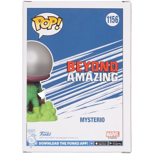 Funko Pop! 1156 Marvel - Mysterio Glow-in-the-Dark Vinyl Figure - Entertainment Earth Exclusive - by Funko | Buy at ToyShnip
