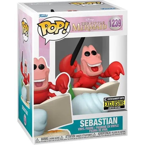 Funko Pop! 1239 Disney - The Little Mermaid - Sebastian Vinyl Figure - Entertainment Earth Exclusive - by Funko | Buy at ToyShnip