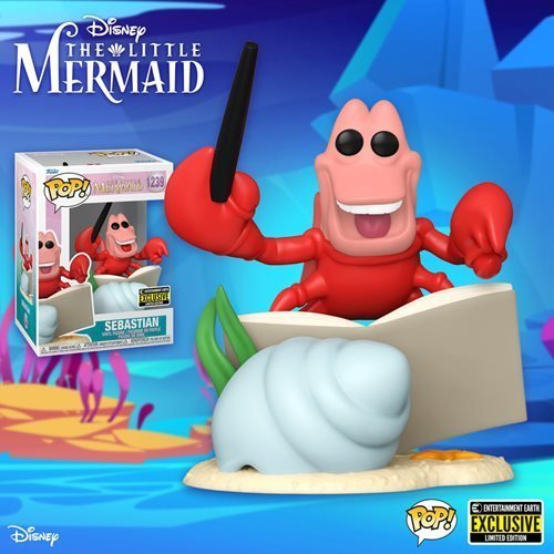 Funko Pop! 1239 Disney - The Little Mermaid - Sebastian Vinyl Figure - Entertainment Earth Exclusive - by Funko | Buy at ToyShnip