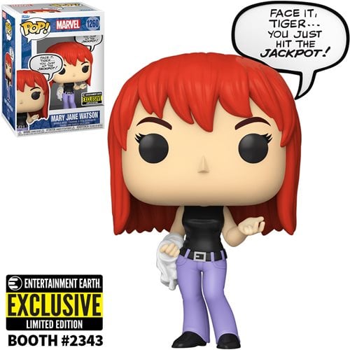 Funko Pop! 1260 - Marvel - Spider-Man - Mary Jane Watson Vinyl Figure - Entertainment Earth Exclusive - by Funko | Buy at ToyShnip