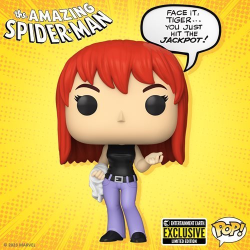 Funko Pop! 1260 - Marvel - Spider-Man - Mary Jane Watson Vinyl Figure - Entertainment Earth Exclusive - by Funko | Buy at ToyShnip