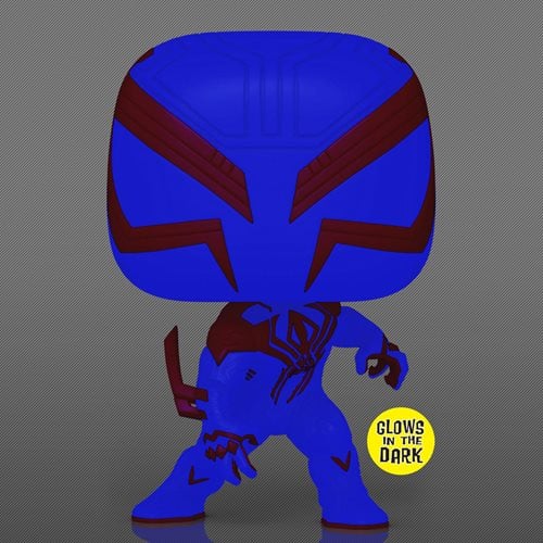 Funko Pop! 1267 - Marvel - Spider - Man: Across the Spider - Verse - Spider - Man 2099 Glow - in - the - Dark Vinyl Figure - Entertainment Earth Exclusive - by Funko