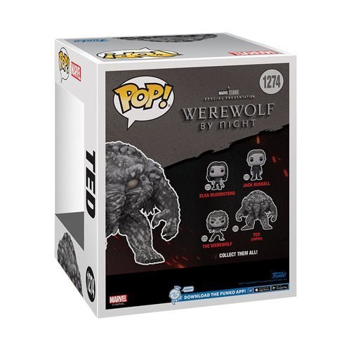 Funko Pop! 1274 - Marvel Werewolf by Night - Ted Vinyl Figure - Super Size - by Funko | Buy at ToyShnip