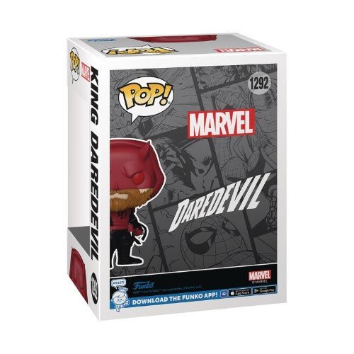 Funko Pop! 1292 - Marvel King Daredevil Bobblehead Figure - Previews Exclusive - by Funko | Buy at ToyShnip
