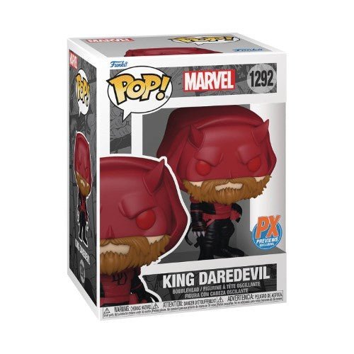 Funko Pop! 1292 - Marvel King Daredevil Bobblehead Figure - Previews Exclusive - by Funko | Buy at ToyShnip