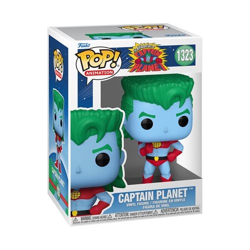 Funko Pop! 1323 Animation - Captain Planet Vinyl Figure - by Funko