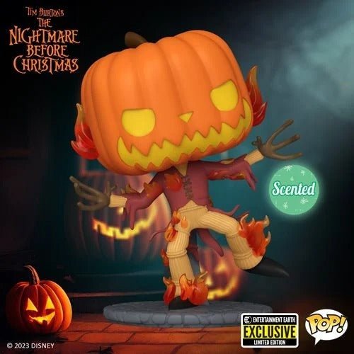 Funko Pop! 1357 - Nightmare Before Christmas 30th Anniversary Pumpkin King Scented Vinyl Figure - Entertainment Earth Exclusive - by Funko | Buy at ToyShnip