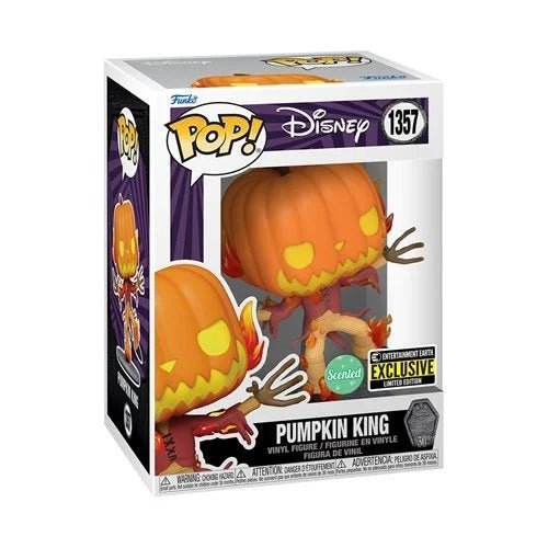 Funko Pop! 1357 - Nightmare Before Christmas 30th Anniversary Pumpkin King Scented Vinyl Figure - Entertainment Earth Exclusive - by Funko | Buy at ToyShnip