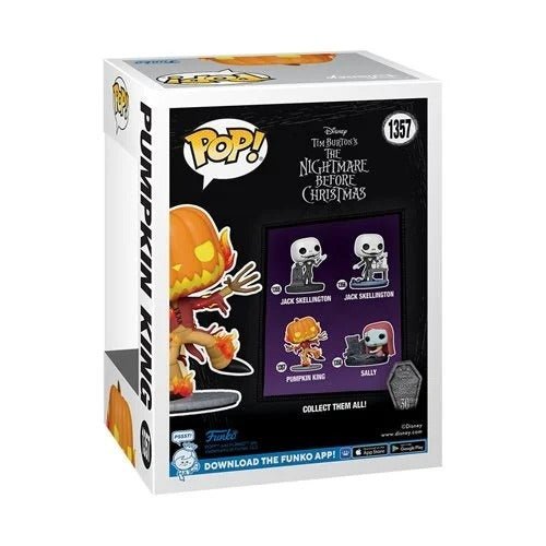 Funko Pop! 1357 - Nightmare Before Christmas 30th Anniversary Pumpkin King Scented Vinyl Figure - Entertainment Earth Exclusive - by Funko | Buy at ToyShnip