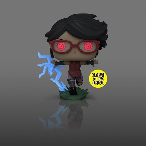 Funko Pop! 1358 Animation - Boruto - Sarada with Sharingan Vinyl Figure - Glow-in-the-Dark Entertainment Earth Exclusive - by Funko | Buy at ToyShnip