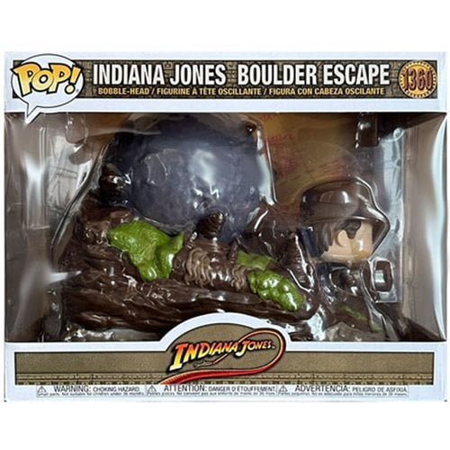 Funko Pop! 1360 Indiana Jones and Raiders of the Lost Ark Boulder Escape Moment - by Funko | Buy at ToyShnip