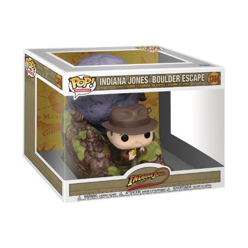 Funko Pop! 1360 Indiana Jones and Raiders of the Lost Ark Boulder Escape Moment - by Funko | Buy at ToyShnip