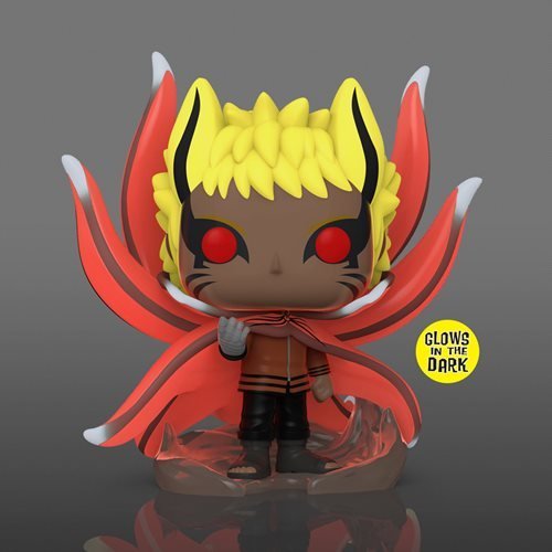 Funko Pop! 1361 Animation - Boruto - Naruto Baryon Mode Glow-in-the-Dark Super 6-Inch Vinyl Figure - AAA Exclusive - by Funko | Buy at ToyShnip