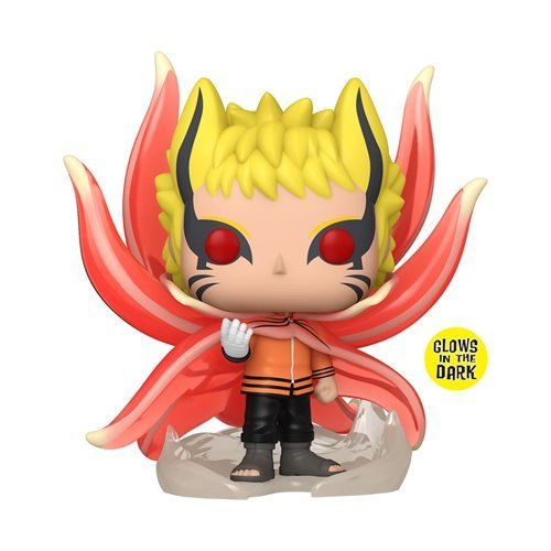 Funko Pop! 1361 Animation - Boruto - Naruto Baryon Mode Glow-in-the-Dark Super 6-Inch Vinyl Figure - AAA Exclusive - by Funko | Buy at ToyShnip