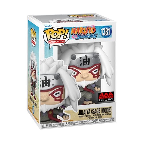 Funko Pop! 1381 Animation - Naruto: Shippuden Jiraiya Sage Mode AAA Exclusive - by Funko | Buy at ToyShnip