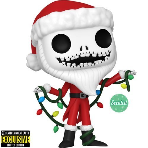 Funko Pop! 1383 - Nightmare Before Christmas 30th Anniversary Santa Jack Scented Vinyl Figure - Entertainment Earth Exclusive - by Funko | Buy at ToyShnip