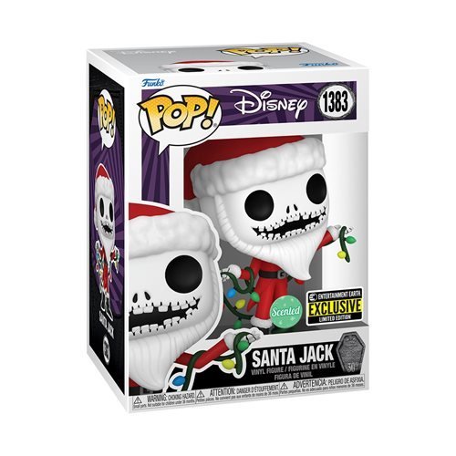 Funko Pop! 1383 - Nightmare Before Christmas 30th Anniversary Santa Jack Scented Vinyl Figure - Entertainment Earth Exclusive - by Funko | Buy at ToyShnip