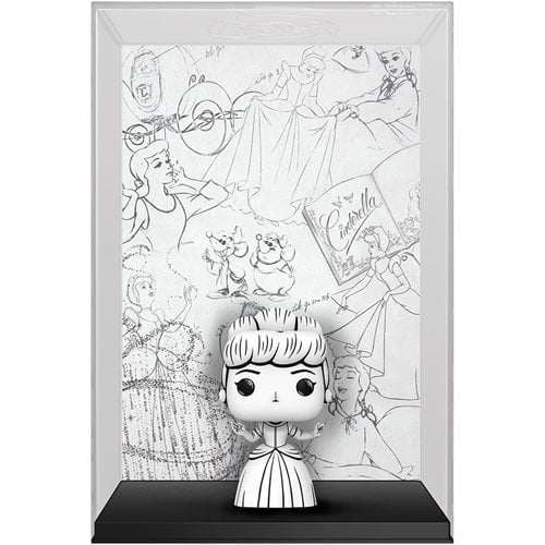 Funko Pop! 1523 Disney Sketched Cinderella Cover Art Figure with Case - by Funko