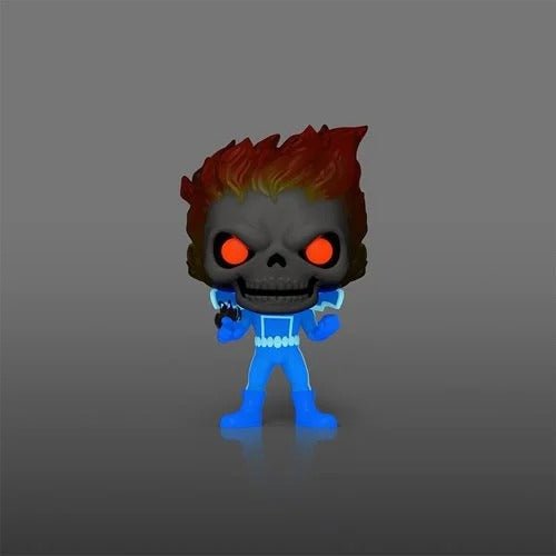 Funko Pop! 1559 Marvel Strange Tales Ghost Rider Glow - in - the - Dark Vinyl Figure - Entertainment Earth Exclusive - by Funko