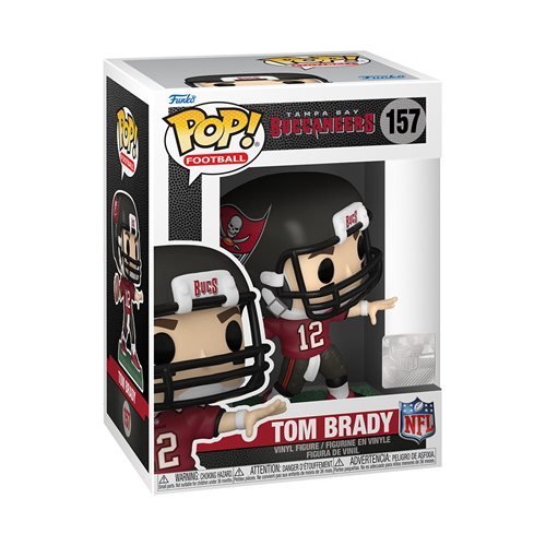 Funko Pop! 157 NFL Buccaneers Tom Brady Vinyl Figure - by Funko | Buy at ToyShnip