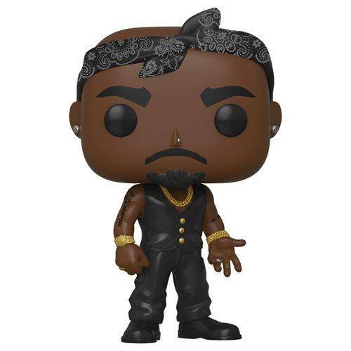 Funko Pop! 158 Pop Rocks- Tupac Shakur with Bandana vinyl figure by Funko 