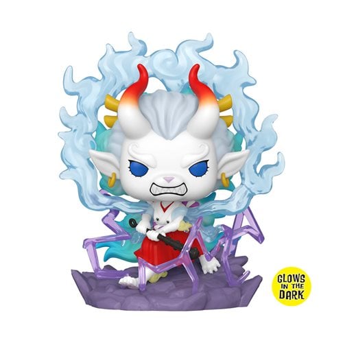 Funko Pop! 1596 - One Piece Yamato Glow - in - the - Dark Deluxe Vinyl Figure - Entertainment Earth Exclusive - by Funko