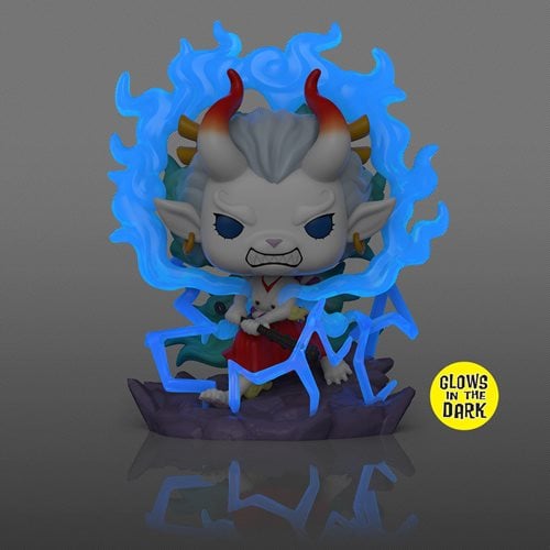 Funko Pop! 1596 - One Piece Yamato Glow - in - the - Dark Deluxe Vinyl Figure - Entertainment Earth Exclusive - by Funko