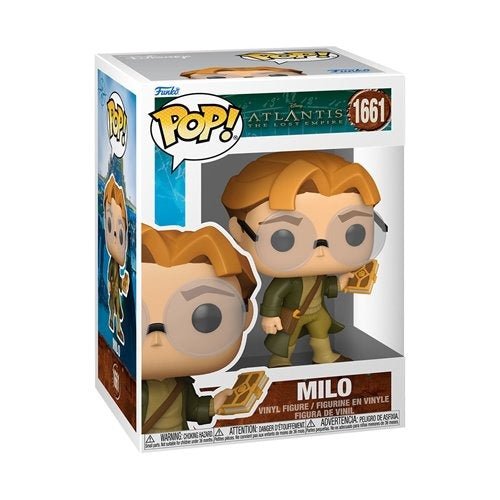 Funko Pop! 1661 - Disney Atlantis: The Lost Empire Milo Vinyl Figure - by Funko