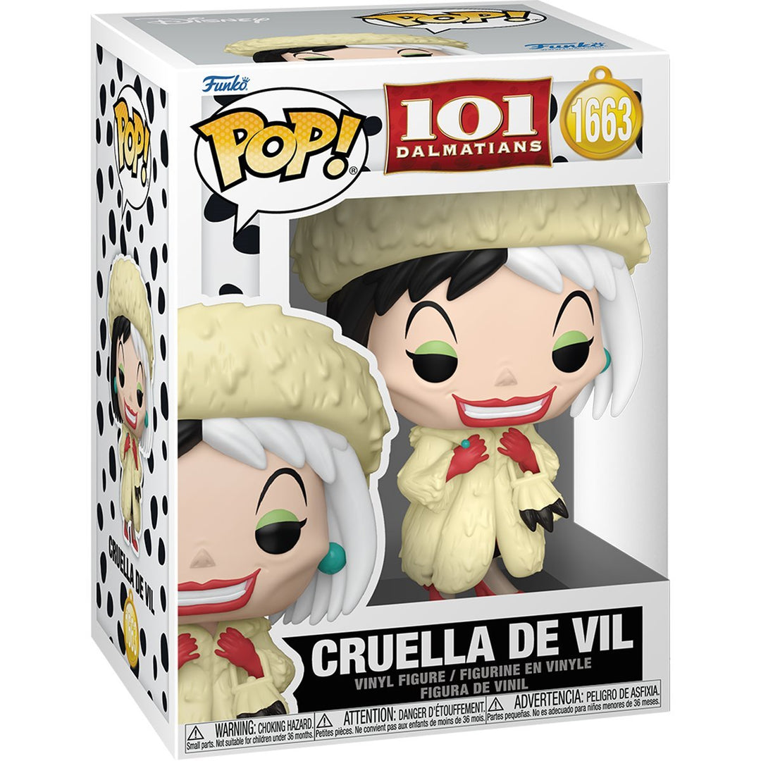 Funko Pop! 1663 - 101 Dalmatians - Cruella De Vil Vinyl Figure - by Funko
