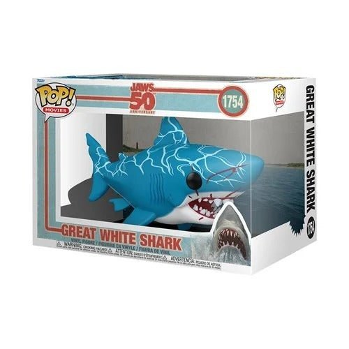 Funko Pop! 1754 Movies - Jaws 50th Anniversary Great White Shark Super 6 - Inch Vinyl Figure - by Funko
