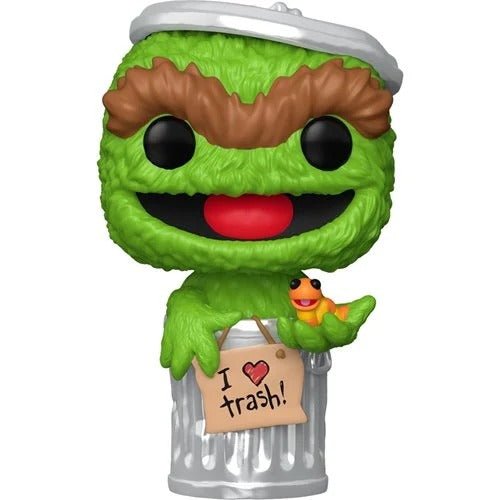 Funko Pop! 1793 - Sesame Street Oscar the Grouch with Slimey Vinyl Figure - by Funko