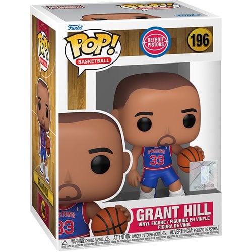 Funko Pop! 196 - Detroit Pistons - Grant Hill Rookie Season Vinyl Figure - by Funko | Buy at ToyShnip