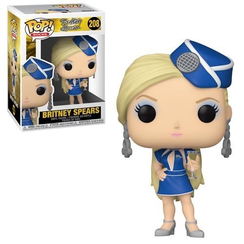 Funko Pop! 208 Rocks - Britney Spears Toxic Stewardess Vinyl Figure - by Funko
