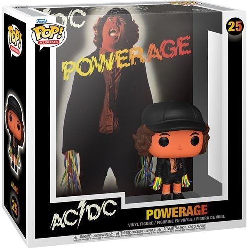 Funko Pop! 25 AC/DC Powerage Album Figure with Case - by Funko
