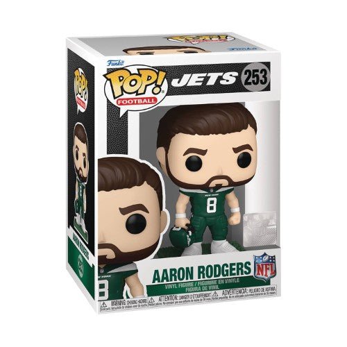 Funko Pop! 253 - NFL - Jets Aaron Rodgers Vinyl Figure - by Funko | Buy at ToyShnip
