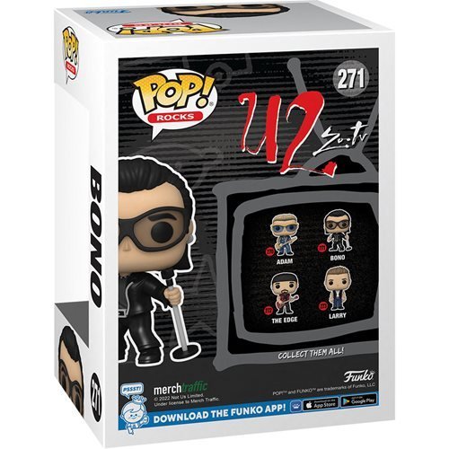 Funko Pop! 271 Rocks - U2 - Bono Vinyl Figure - by Funko | Buy at ToyShnip